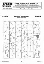 Ontario Township, Southam, Directory Map, Ramsey County 2007